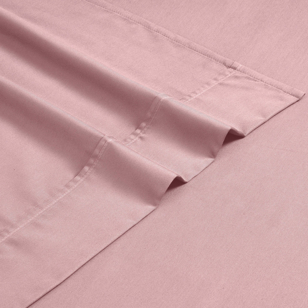 Superior Cotton Blend 1200 Thread Count Solid Deep Pocket Bed Sheet Set