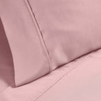 Superior Cotton Blend 1200 Thread Count Solid Deep Pocket Bed Sheet Set
