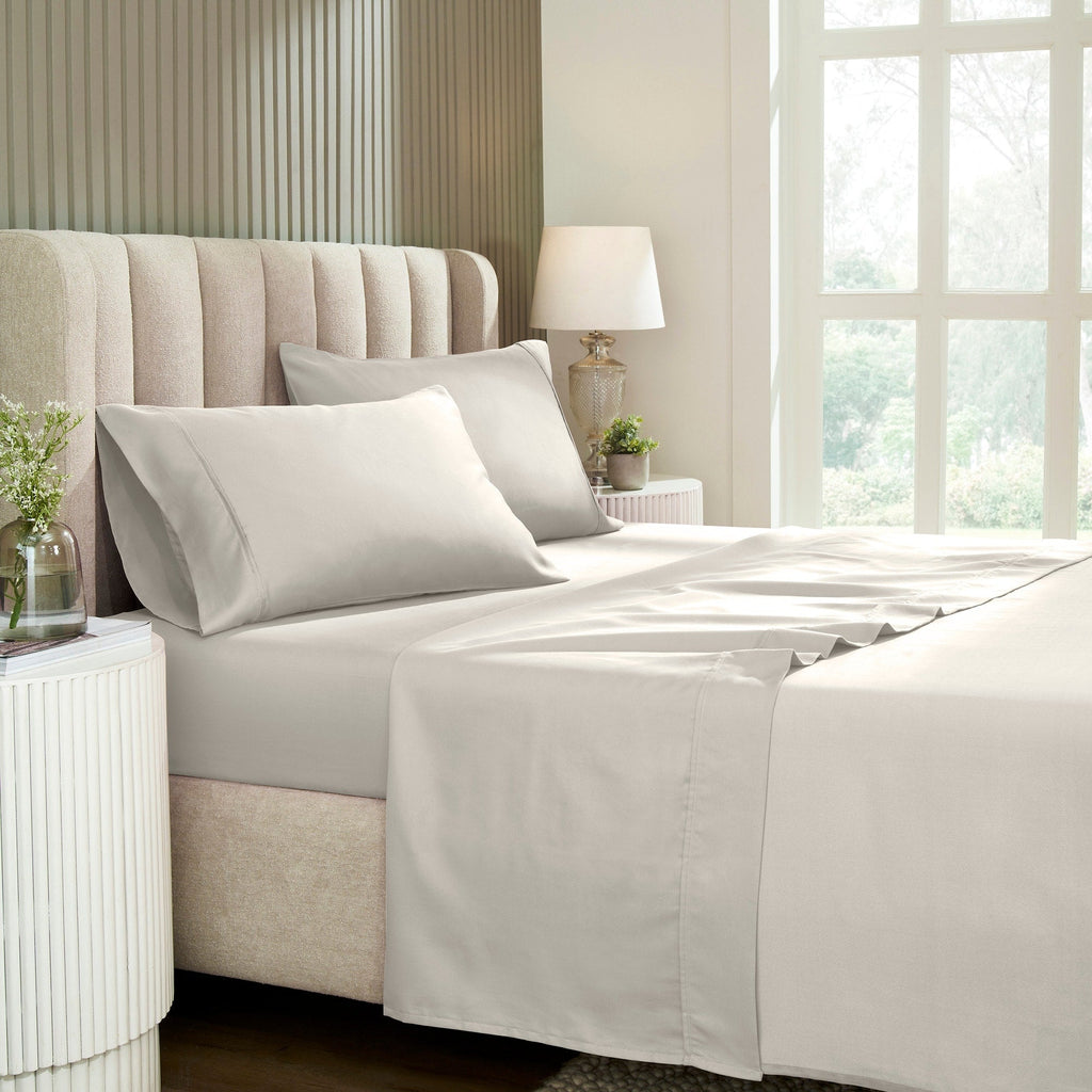 Superior Cotton Blend 1200 Thread Count Solid Deep Pocket Bed Sheet Set