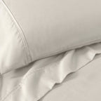 Superior Cotton Blend 1200 Thread Count Solid Deep Pocket Bed Sheet Set