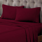 Superior Egyptian Cotton 400 Thread Count Solid Deep Pocket Bed Sheet Set