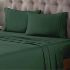 Superior Egyptian Cotton 400 Thread Count Solid Deep Pocket Bed Sheet Set