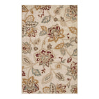 Superior Jacobean Farmhouse Floral Indoor Area Rug