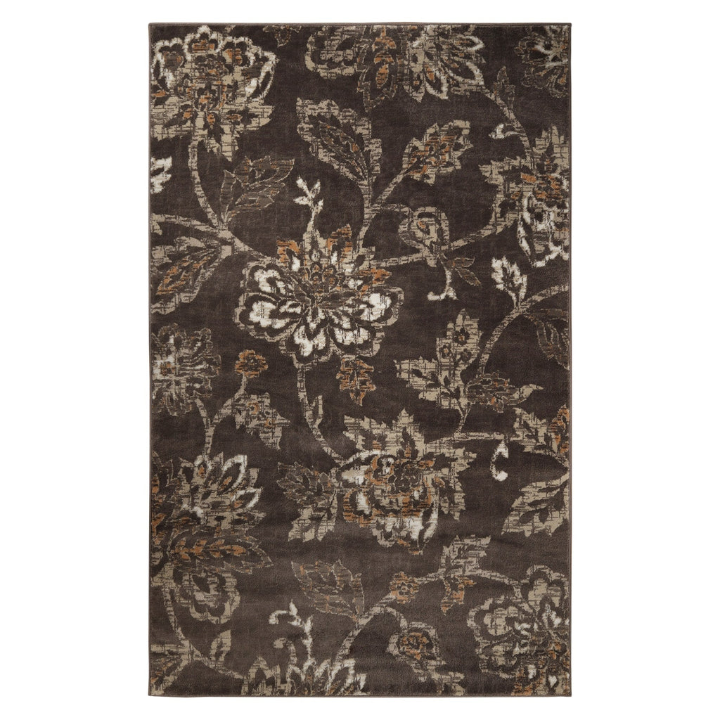 Superior Jacobean Farmhouse Floral Indoor Area Rug