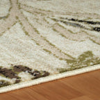 Superior Jacobean Farmhouse Floral Indoor Area Rug
