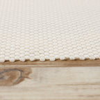 Superior Rio Reversible Non-Slip Grip Foam Mesh Indoor Area Rug Pad - Cream