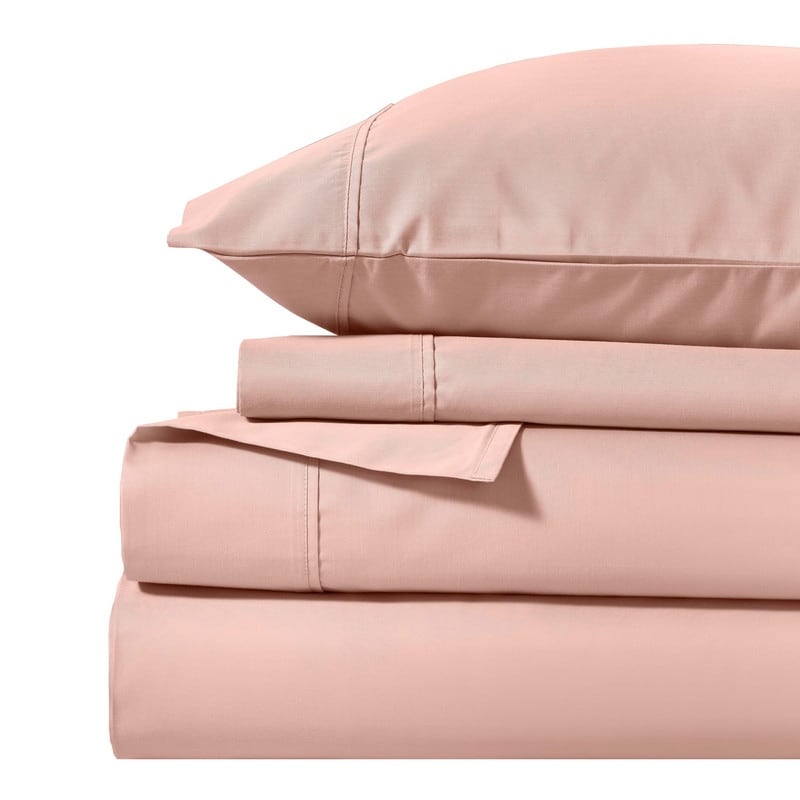 Superior Solid 1000-Thread Count Cotton Blend Deep Pocket Sheet Set