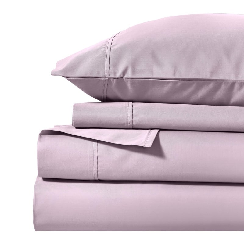 Superior Solid 1000-Thread Count Cotton Blend Deep Pocket Sheet Set