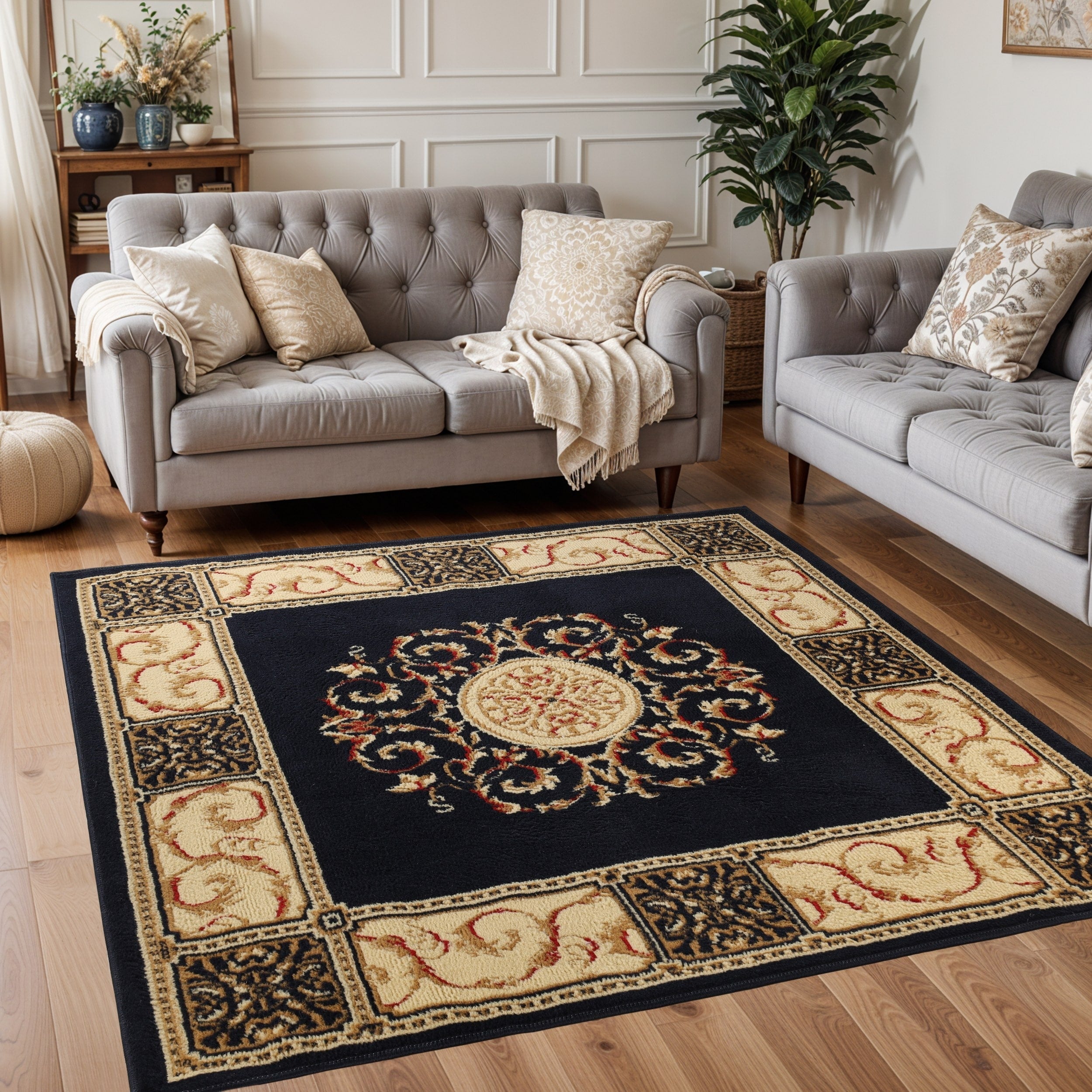 Superior Traditional Floor Decor Large Indoor Area Rug