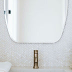 Sydney Modern Oval Frameless Bathroom Mirror