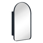 TEHOME Aristes Recessed Framed Medicine Cabinet with Mirror and Adjustable Shelves