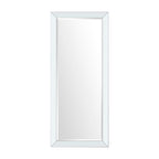Tall Beaded Full-Length Mirror - Oversized Full Body Mirror, Free Standing or Wall Mounted
