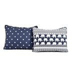 Taylor & Olive Ever-Tru Elephant Stripe 5-piece Quilt Set