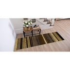 The Curated Nomad Sultan Multicolor Striped Boho Area Rug