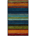The Curated Nomad Sultan Multicolor Striped Boho Area Rug