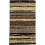 The Curated Nomad Sultan Multicolor Striped Boho Area Rug