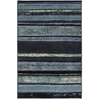 The Curated Nomad Sultan Multicolor Striped Boho Area Rug