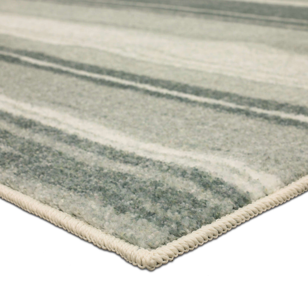 The Curated Nomad Sultan Multicolor Striped Boho Area Rug