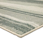 The Curated Nomad Sultan Multicolor Striped Boho Area Rug