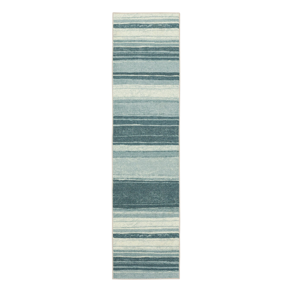 The Curated Nomad Sultan Multicolor Striped Boho Area Rug