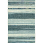 The Curated Nomad Sultan Multicolor Striped Boho Area Rug