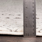 Livabliss Tiffany Grey Bohemian Border Area Rug