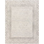 Livabliss Tiffany Grey Bohemian Border Area Rug