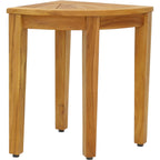 The Original Kai Corner Teak Shower Bench