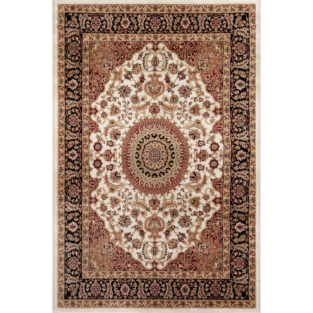 World Rug Gallery Traditional Oriental Medallion Area Rug