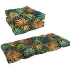 Tufted Indoor/Outdoor Settee Cushion Set (Set of 3) - 19 x 19/19 x 42