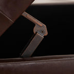 Tufted Storage Ottoman Bench, Rectangular Footstool