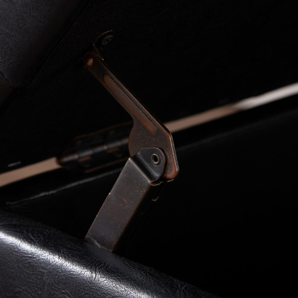 Tufted Storage Ottoman Bench, Rectangular Footstool