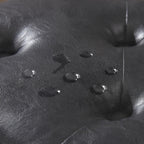 Tufted Storage Ottoman Bench, Rectangular Footstool