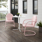 Crosley Tulip 3Pc Outdoor Bistro Set - 98 W x 29 D x 32.88 H