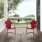 Crosley Tulip 3Pc Outdoor Bistro Set - 98 W x 29 D x 32.88 H