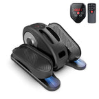 Under Desk Elliptical Machine, Elliptical Trainer with Remote Control Seated Pedal Exerciser for Seniors Adults and Teens