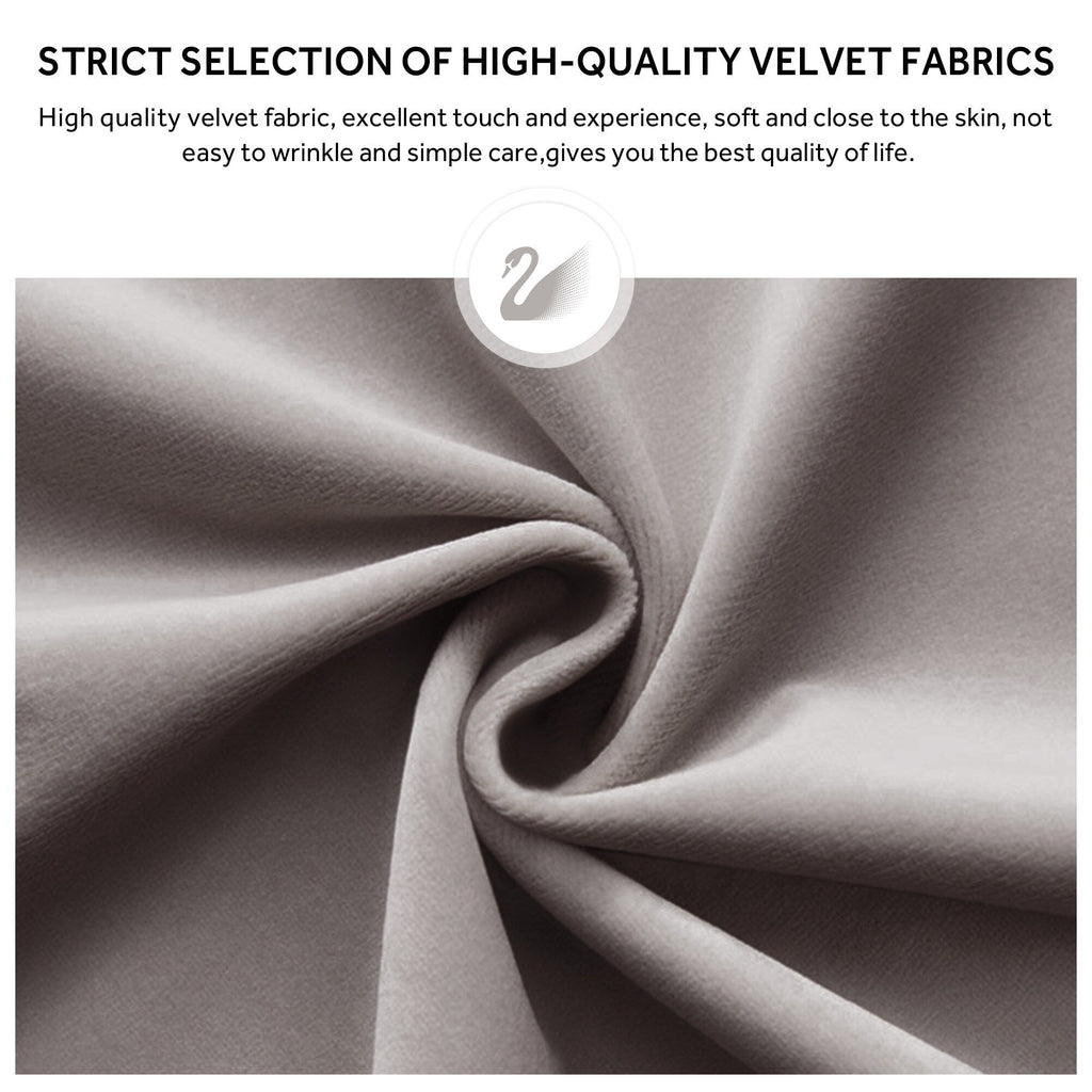 Upholstered Tufted Velvet Dining Chair with Solid Wood Legs Set of 6