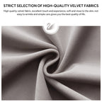 Upholstered Tufted Velvet Dining Chair with Solid Wood Legs Set of 6