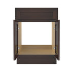 Vanity Art 24-inch Solid Wood Single Sink Bathroom Vanity Cabinet