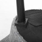 VEIKOUS Makeup Vanity Stool Chair with Low Back and Wood Legs-17.3 x 15.7 x 25.1