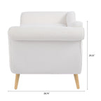 Vintage Chaise Lounge with Scroll Arms by Christopher Knight Home