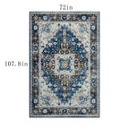 Vintage Modern Abstract Area Rug