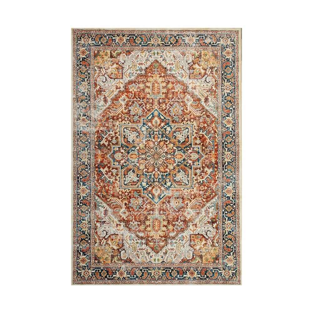 Vintage Modern Abstract Area Rug