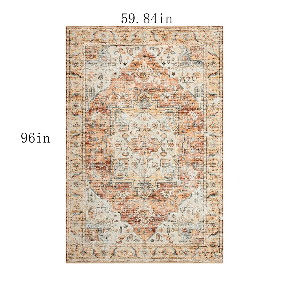 Vintage Modern Abstract Area Rug