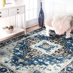 Vintage Modern Abstract Area Rug