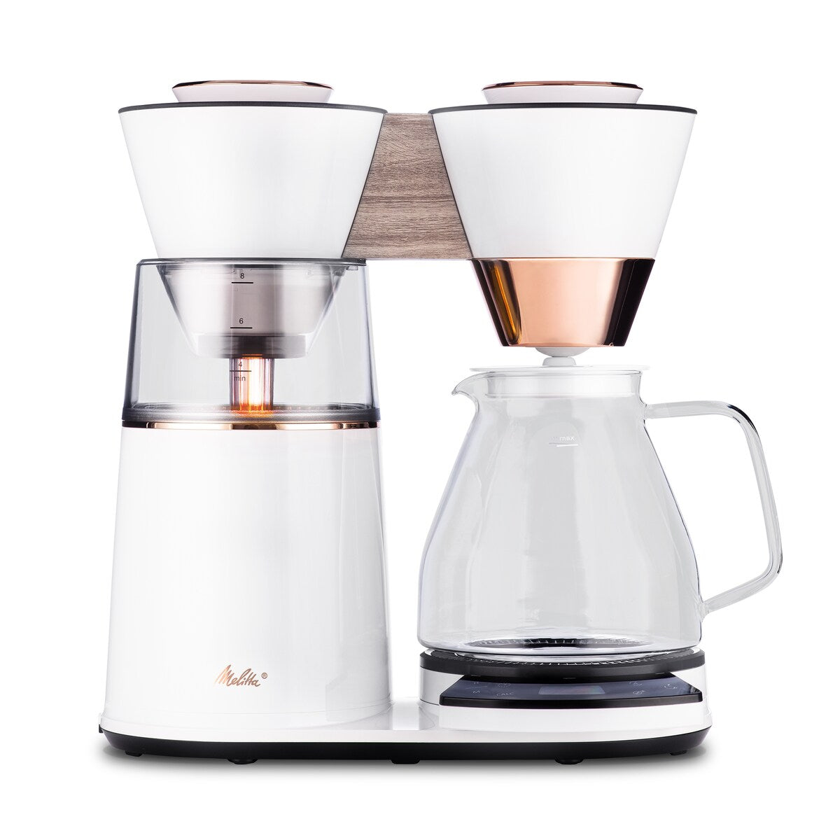 Vision 12-Cup Luxe Drip Coffee Maker with Revolving Dashboard