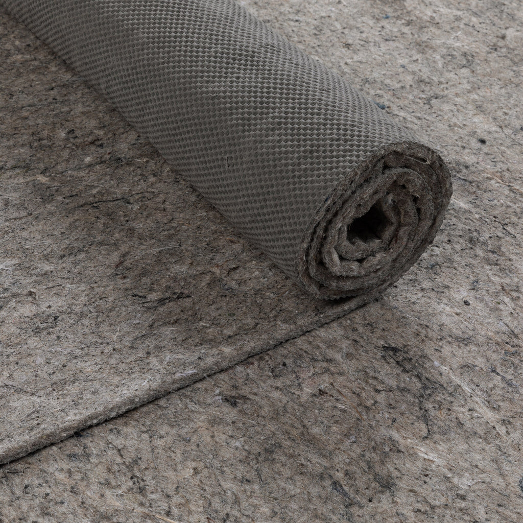 Vista Home Reverisble Cusioned Multi-Surface Indoor Rug Pad. - Grey