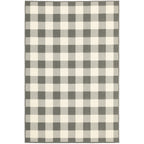 Vista Home Malta Gingham Check Indoor/Outdoor Area Rug