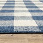 Vista Home Malta Gingham Check Indoor/Outdoor Area Rug
