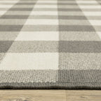 Vista Home Malta Gingham Check Indoor/Outdoor Area Rug